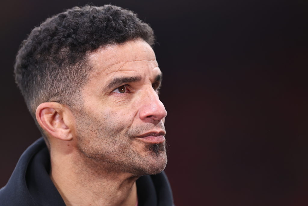 David James looks on during the Premier League match between Liverpool and Fulham.