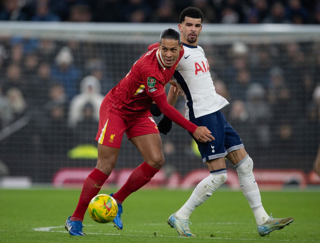 Tottenham Hotspur v Liverpool - Carabao Cup Semi Final First Leg