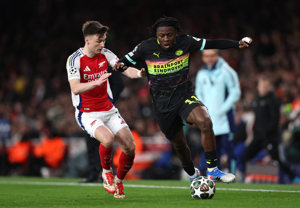 Arsenal FC v PSV Eindhoven - UEFA Champions League 2024/25 Round of 16 Second Leg