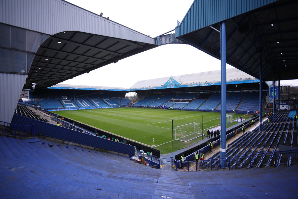 A general view of Sheffield Wednesday's Hillsborough Stadium ahead of a Championship match