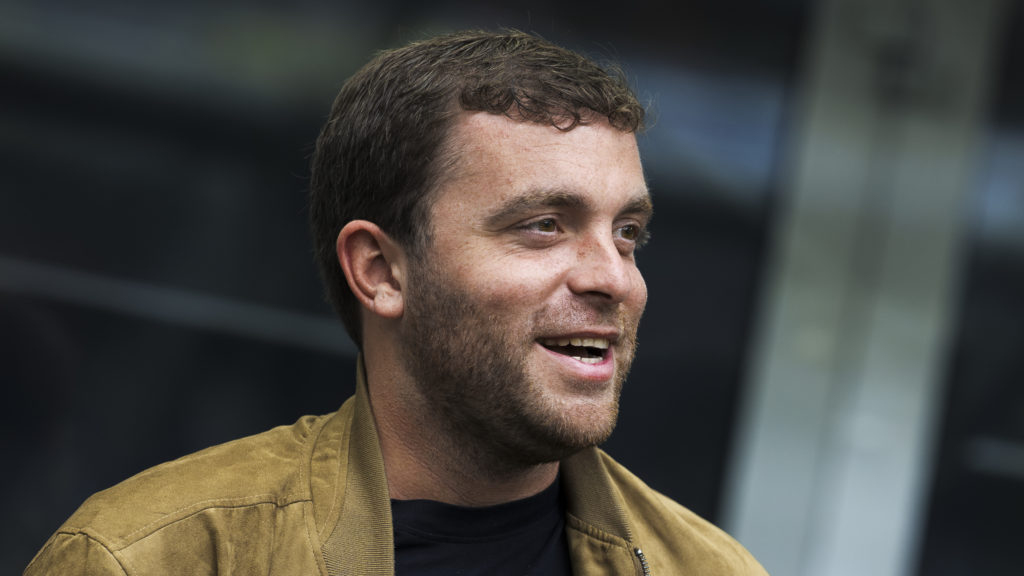 Fabrizio Romano, Italian sports journalist, attends the