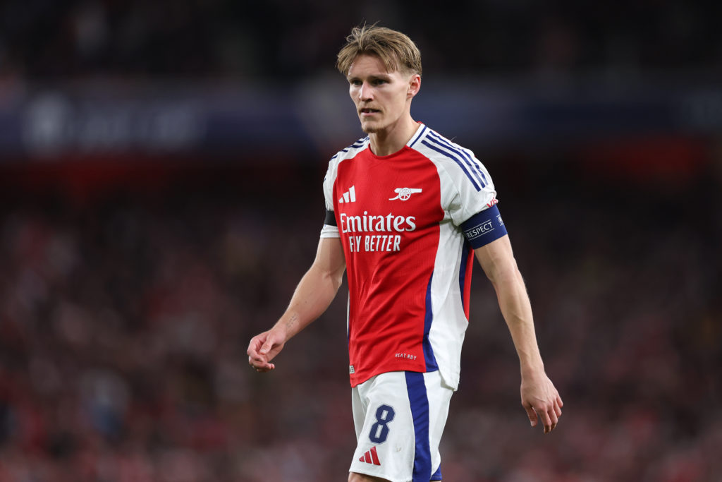 Arsenal FC v Paris Saint-Germain - UEFA Champions League 2024/25 Semi Final First Leg
