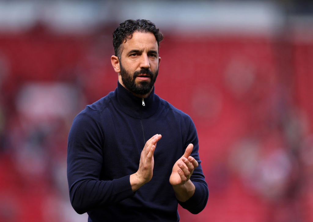 Manchester United manager Ruben Amorim