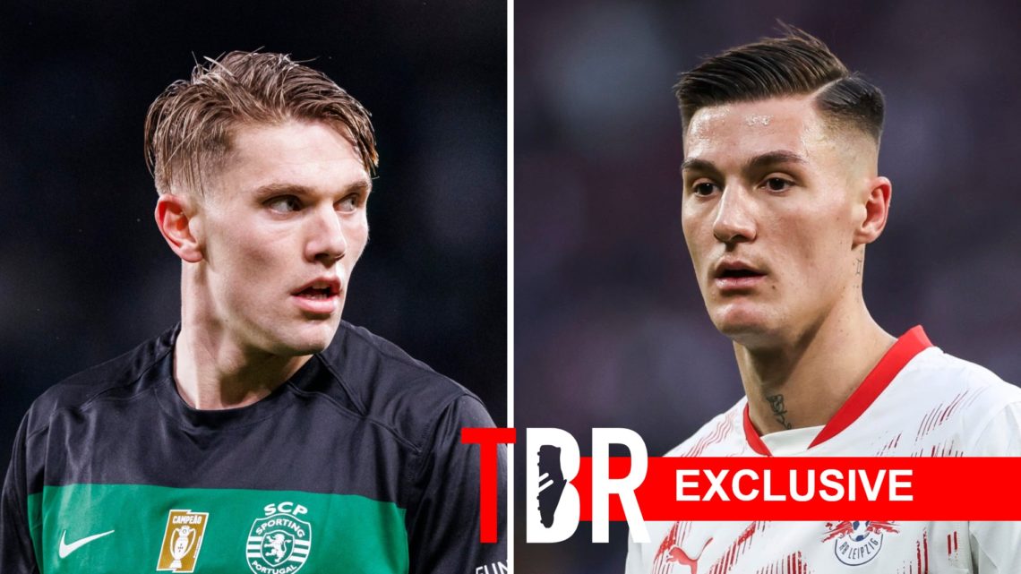 Viktor Gyokeres at looks on at Sporting CP. Split with Benjamin Sesko at RB Leipzig.