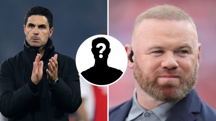 Split image of Mikel Arteta and Wayne Rooney