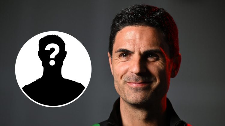 Mikel Arteta smiles during an Arsenal interview.
