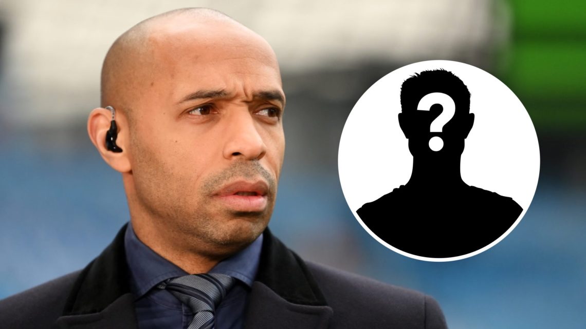 Thierry Henry commentates on Manchester City vs Real Madrid in the Champions League.