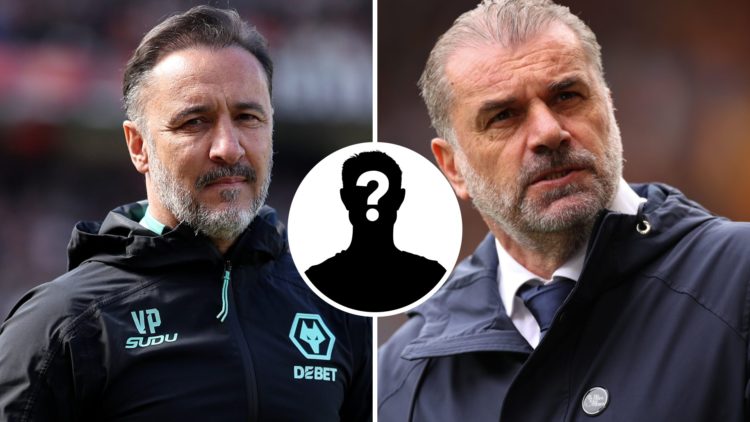 Wolves manager Vitor Pereira split with Ange Postecoglou at Tottenham.