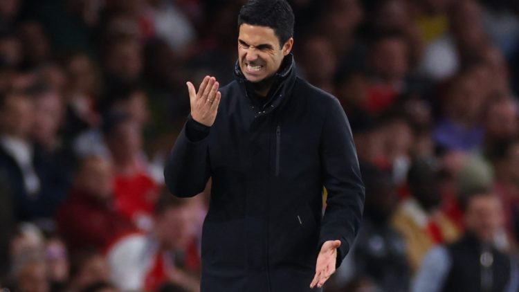 Image of Arsenal manager Mikel Arteta