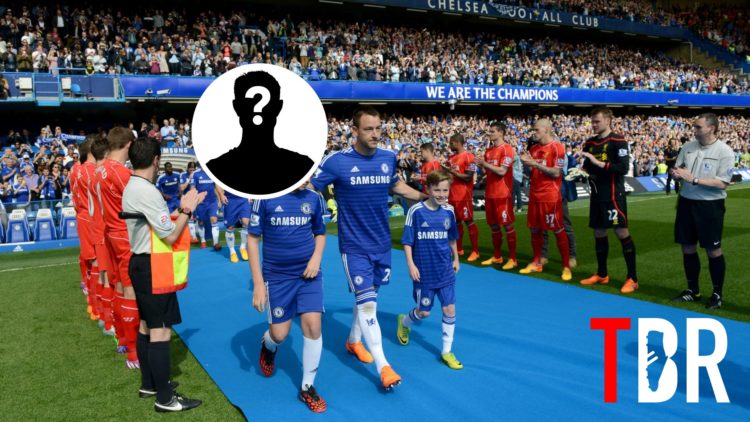 Image of Liverpool giving Chelsea a guard of honour, mystery inset with TBR logo