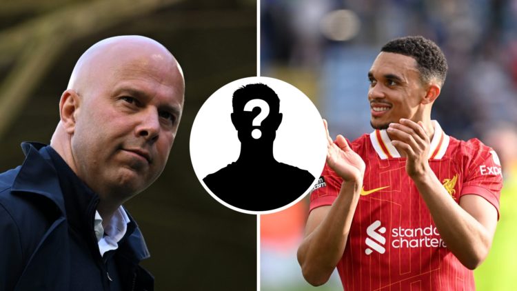 Split image of Liverpool manager Arne Slot and Trent Alexander Arnold