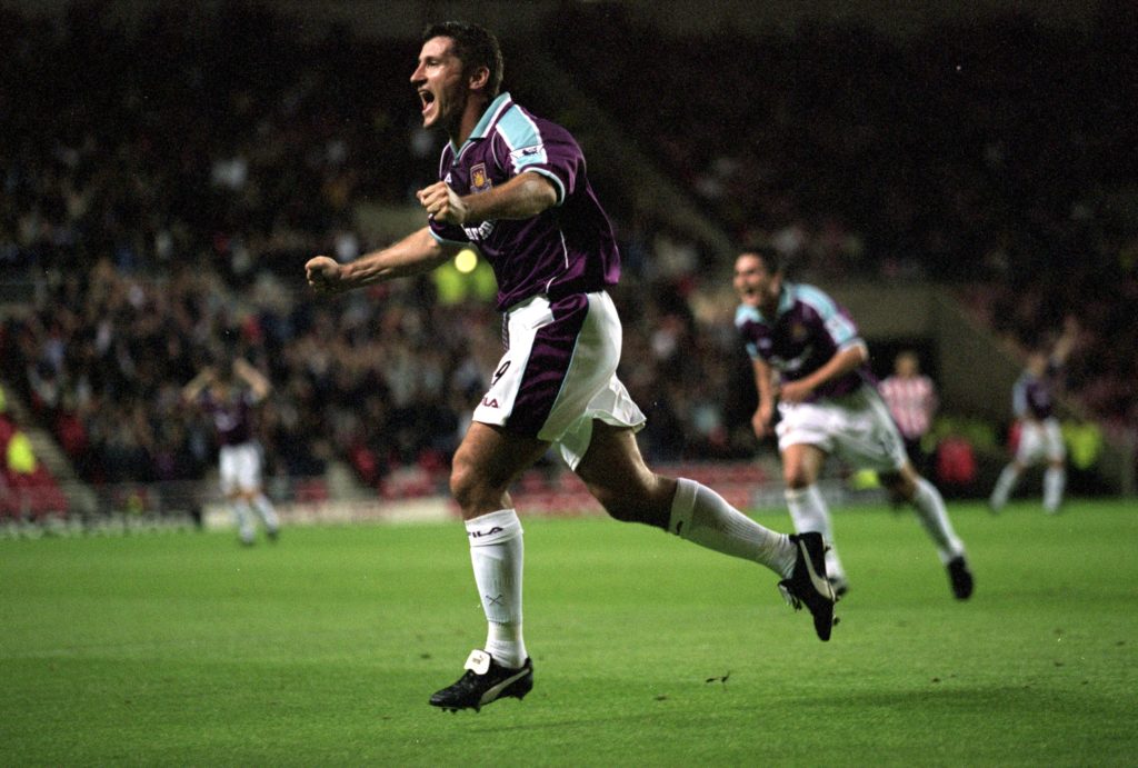 Davor Suker during his time at West Ham