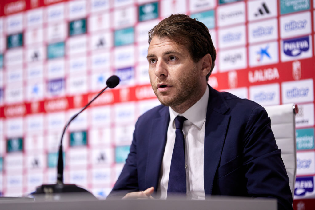 Granada CF director Matteo Tognozzi