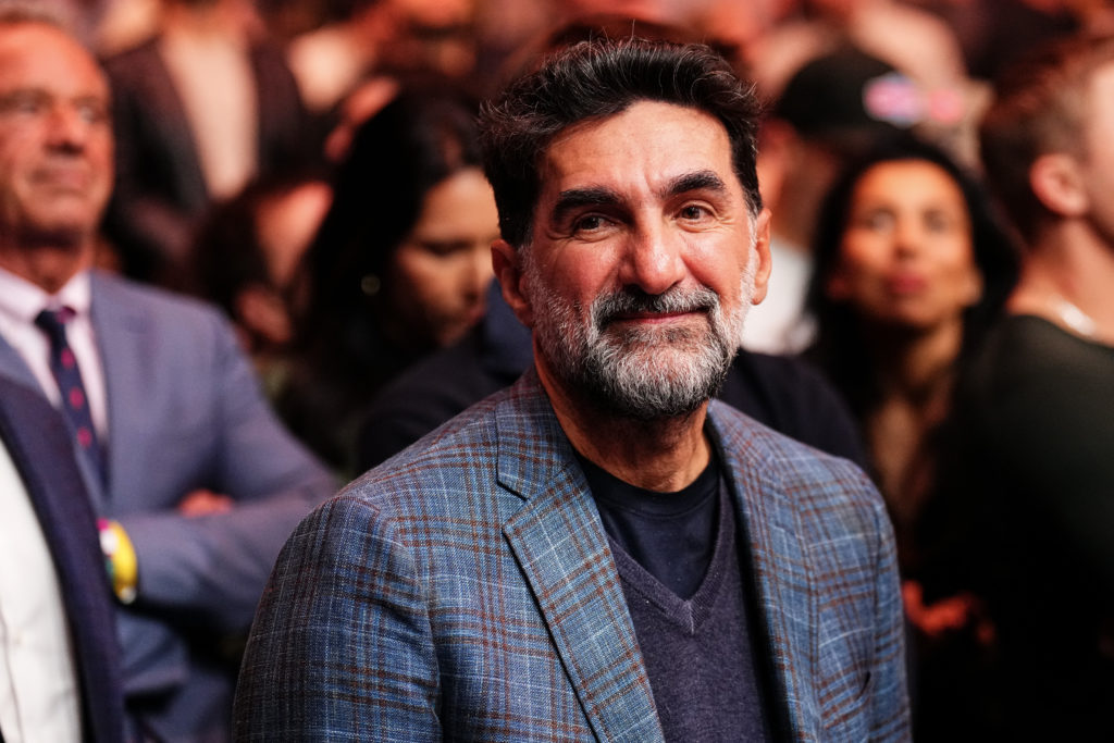 Newcastle United and PIF chairman Yasir Al-Rumayyan at a UFC event