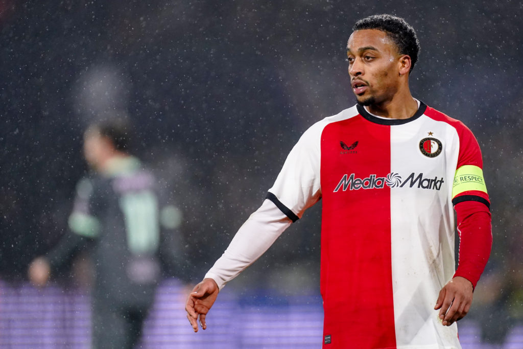 Quinten Timber in action for Feyenoord