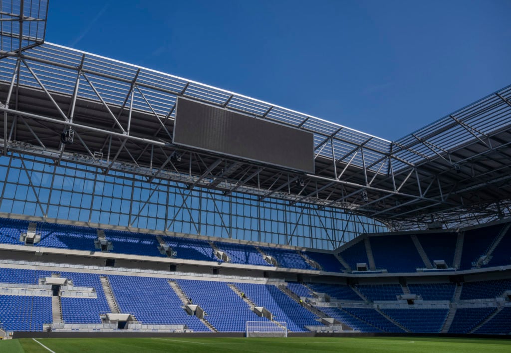 Views Of Everton's Bramley-Moore Dock Stadium