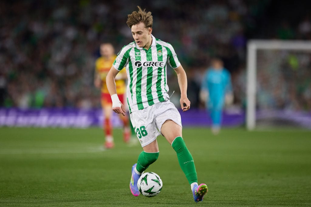 Real Betis Balompie winger Jesus Rodriguez
