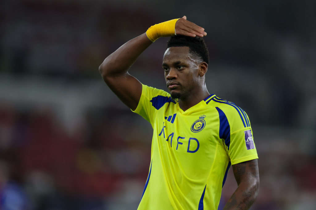 Jhon Duran in action for Al-Nassr