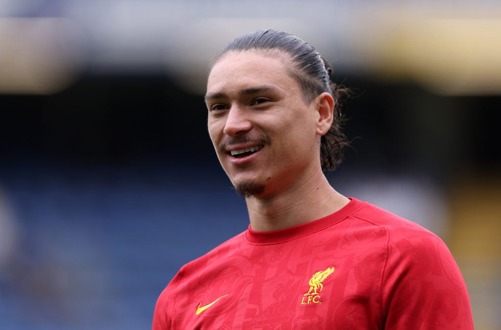 Darwin Nunez during match between Liverpool vs Chelsea