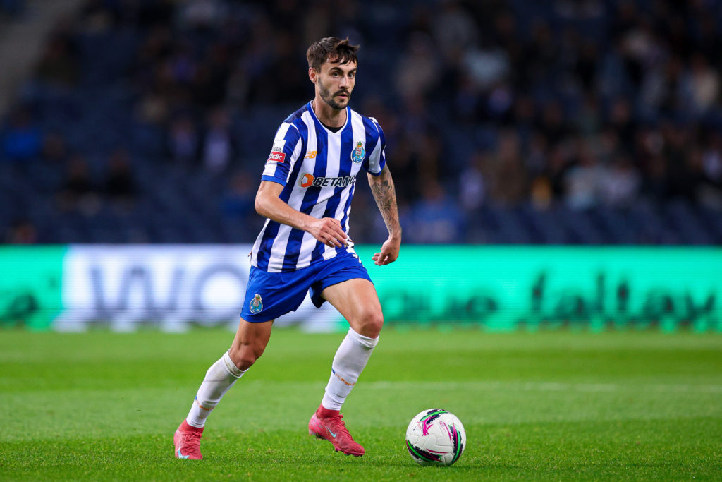 Arsenal loanee Fabio Vieira in action for Porto