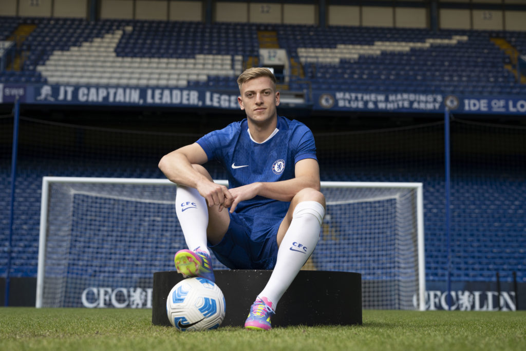 Chelsea announce Liam Delap after signing him from Ipswich Town.