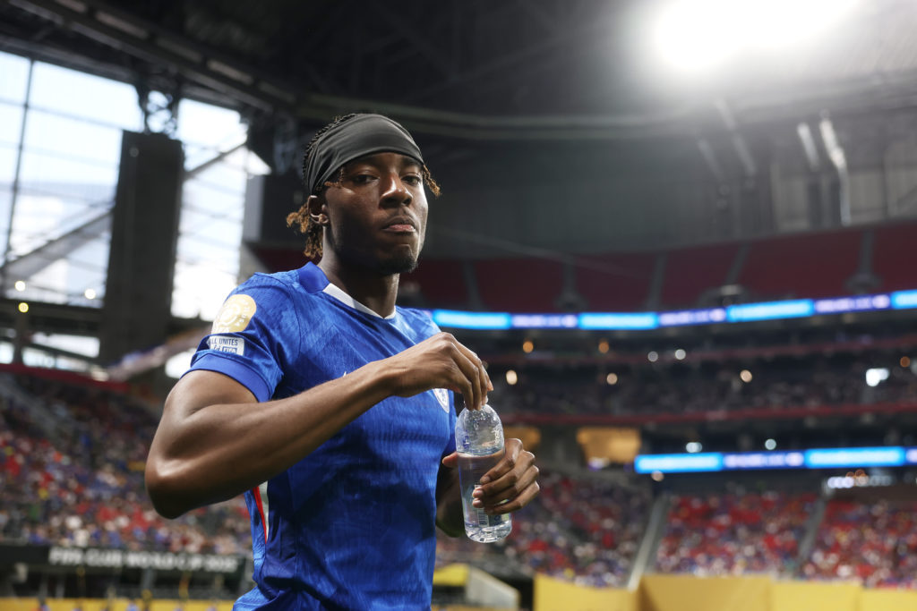 Noni Madueke during Chelsea FC v Los Angeles Football Club: Group D in the FIFA Club World Cup 2025