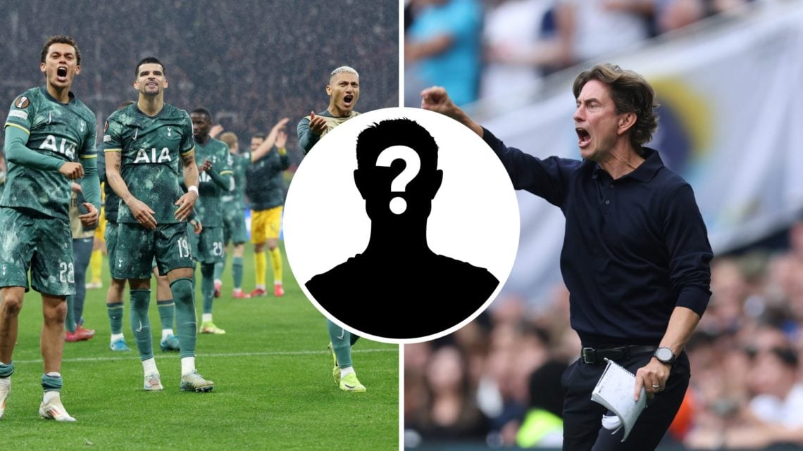 Split image of Brentford manager Thomas Frank (L) and Tottenham striker Dominic Solanke (R).z