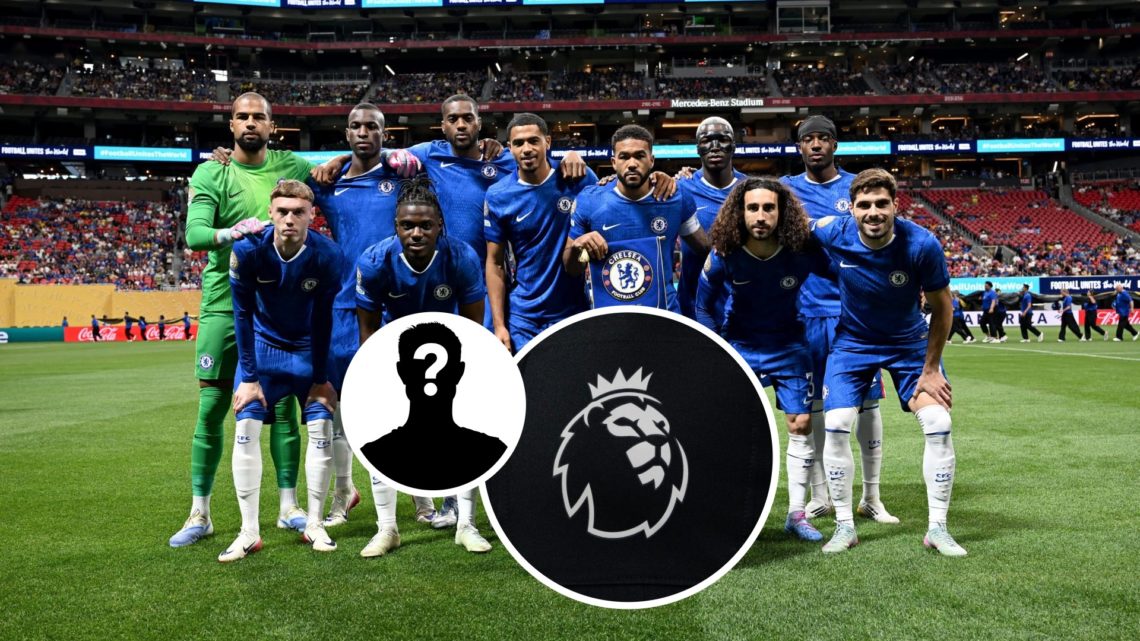 Chelsea players pose for a team photograph prior to the FIFA Club World Cup 2025 group D match between Chelsea and Los Angeles, with Premier League...