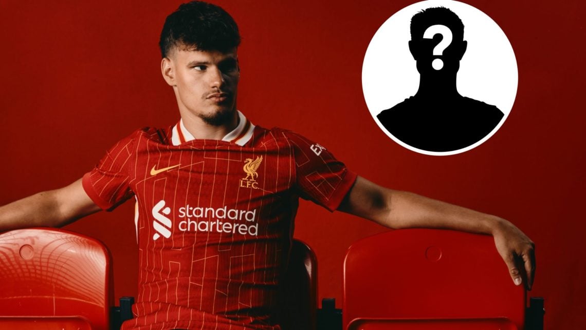 Image of Milos Kerkez during his Liverpool announcement