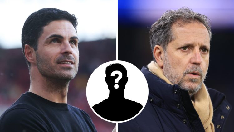 Mikel Arteta during an Arsenal match. Split with Fabio Paratici at Tottenham.