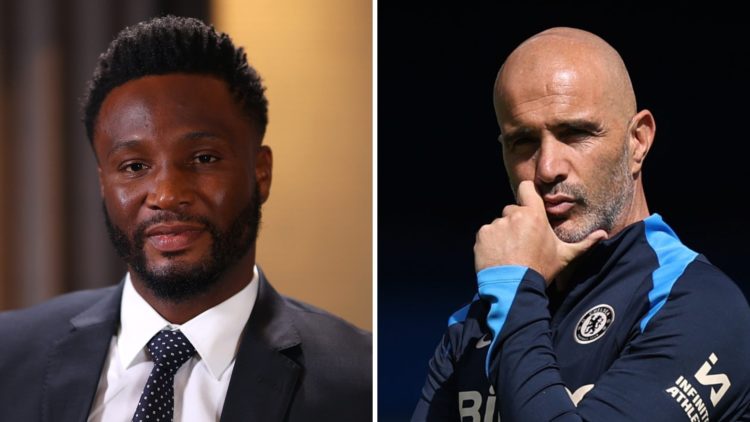 John Obi Mikel during a interview, split with Enzo Maresca at Cheslea.