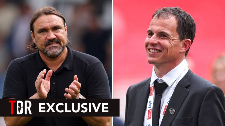 Leeds boss Daniel Farke split with Sunderland manager Regis Le Bris.