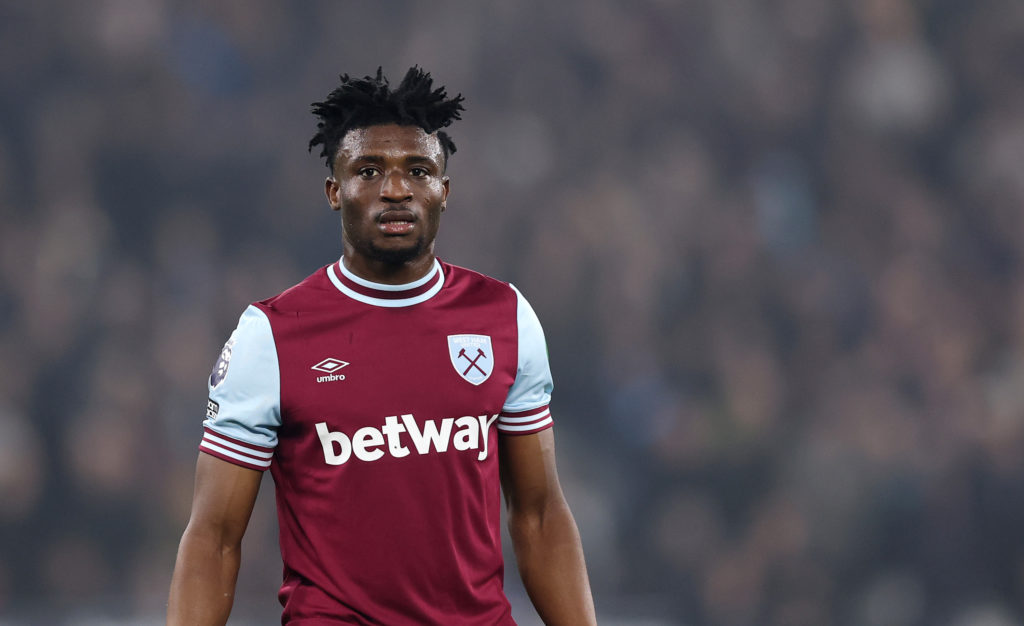 Mohammed Kudus during West Ham vs Newcastle.