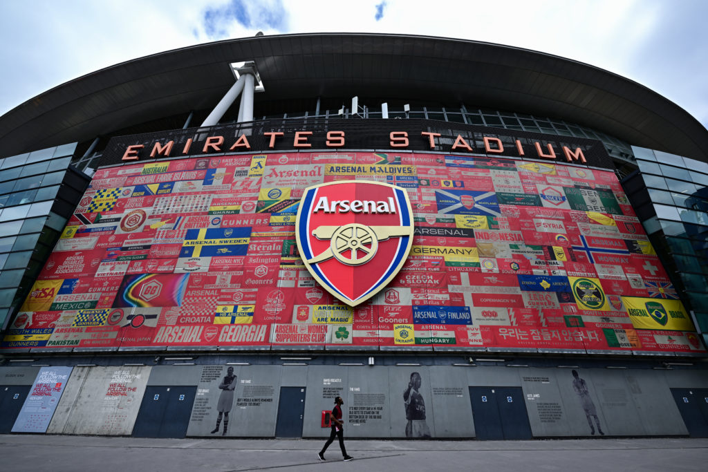 A general view of the Emirates Stadium ahead of Arsenal's match against Newcastle United in the Premier League