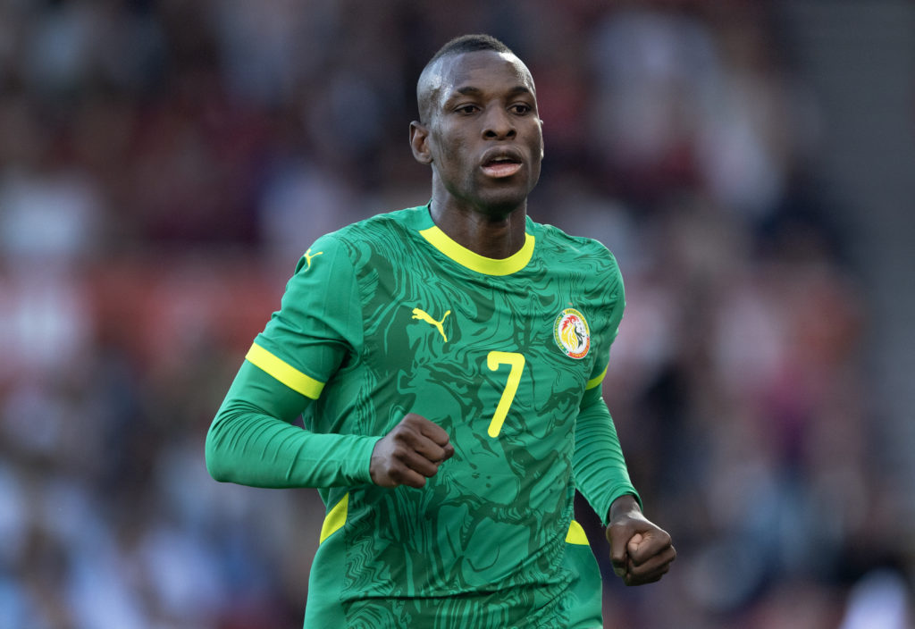 Nicolas Jackson in action for Senegal
