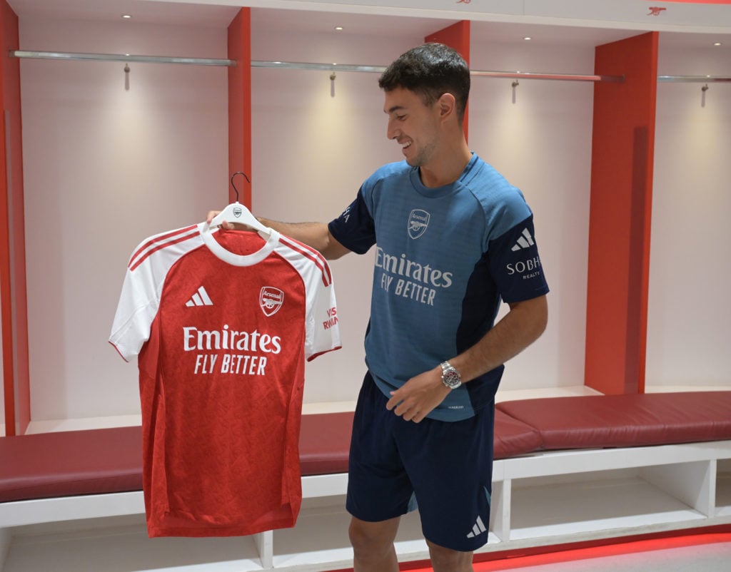 Arsenal Unveil New Signing Martin Zubimendi