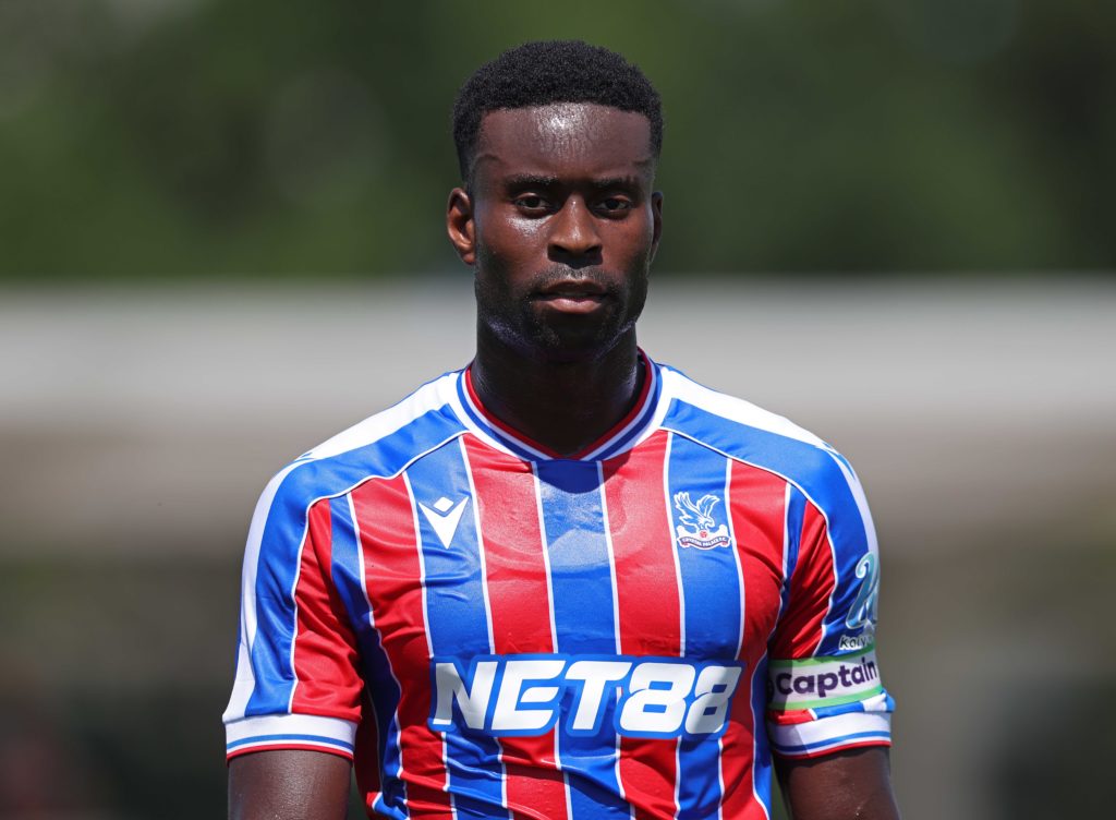 Marc Guehi in action for Crystal Palace against Milwall