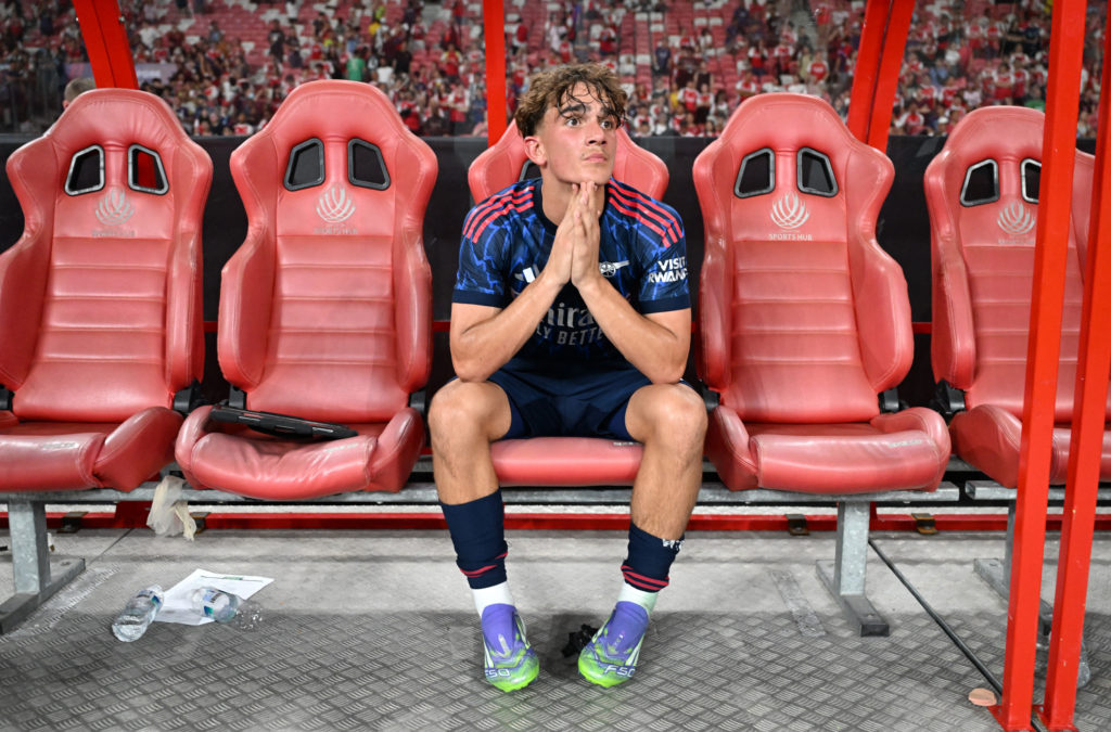 Max Dowman during Arsenal v Newcastle: Pre-Season Friendly
