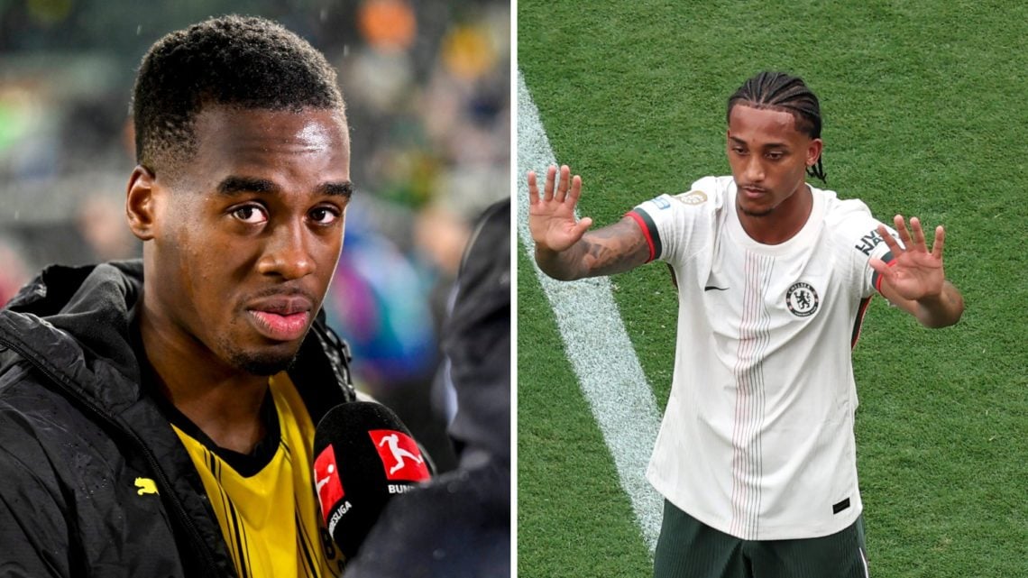 Split image of Jamie Gittens and Joao Pedro