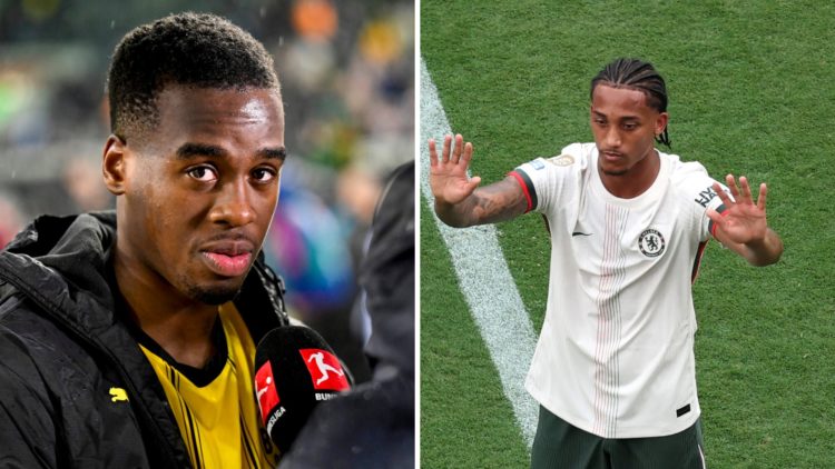 Split image of Jamie Gittens and Joao Pedro
