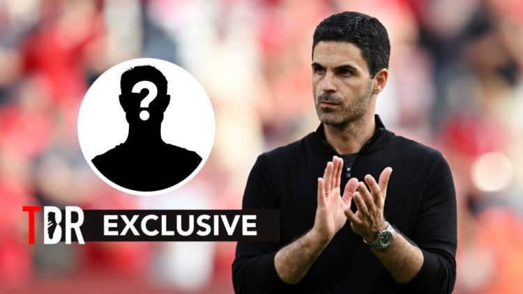 Mikel Arteta grimaces as he applauds Arsenal fans.