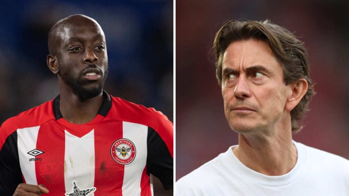 Brentford's Yoane Wissa split with new Tottenham boss Thomas Frank.