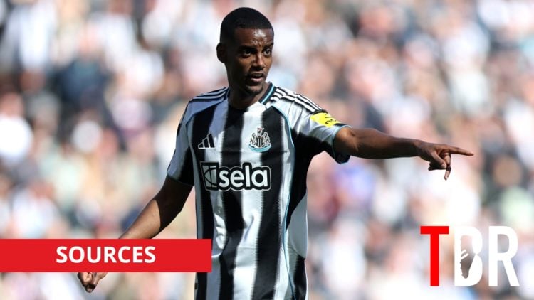 Newcastle United striker Alexander Isak