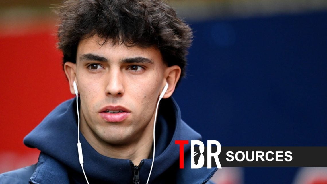 Joao Felix of Chelsea looks on down the camera