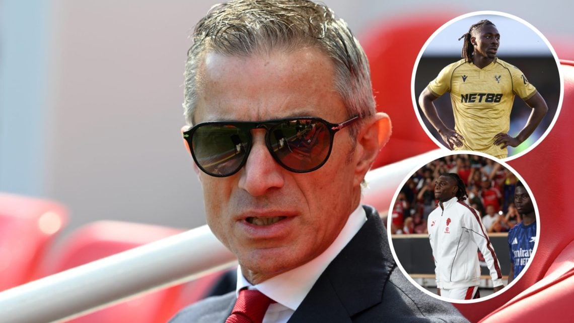 Arsenal Andrea Berta Rafael Leao Crystal Palace Eberechi Eze.
