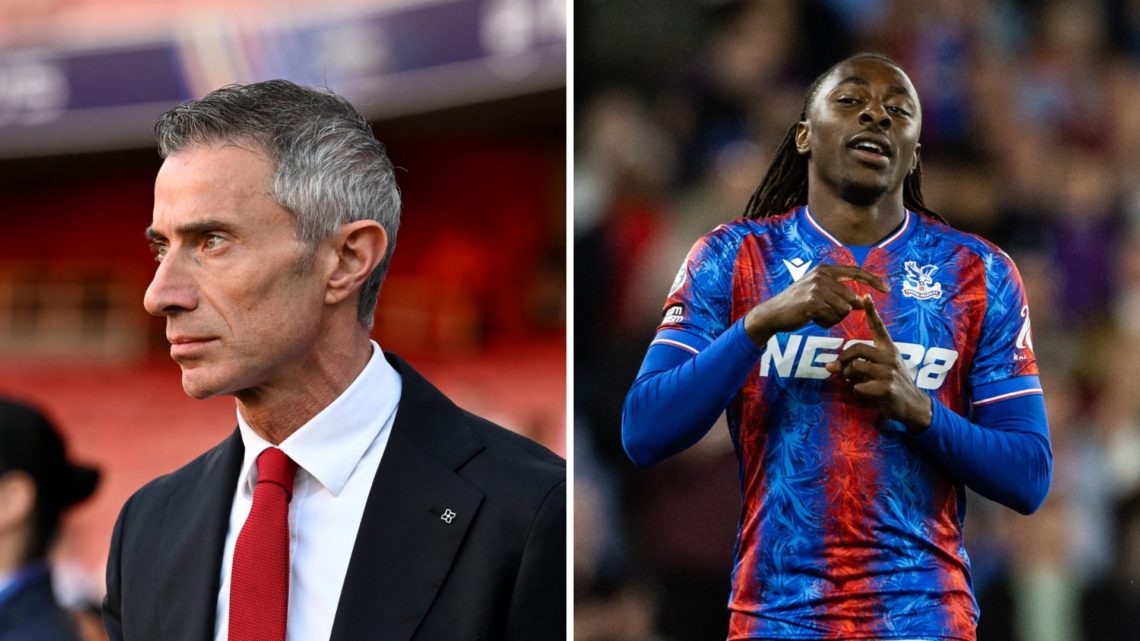 Split image of Andrea Berta and Eberechi Eze