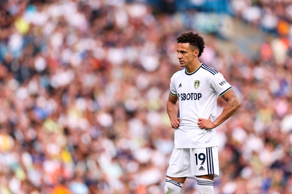 Rodrigo Moreno looke dejected during Leeds United v Tottenham Hotspur - Premier League