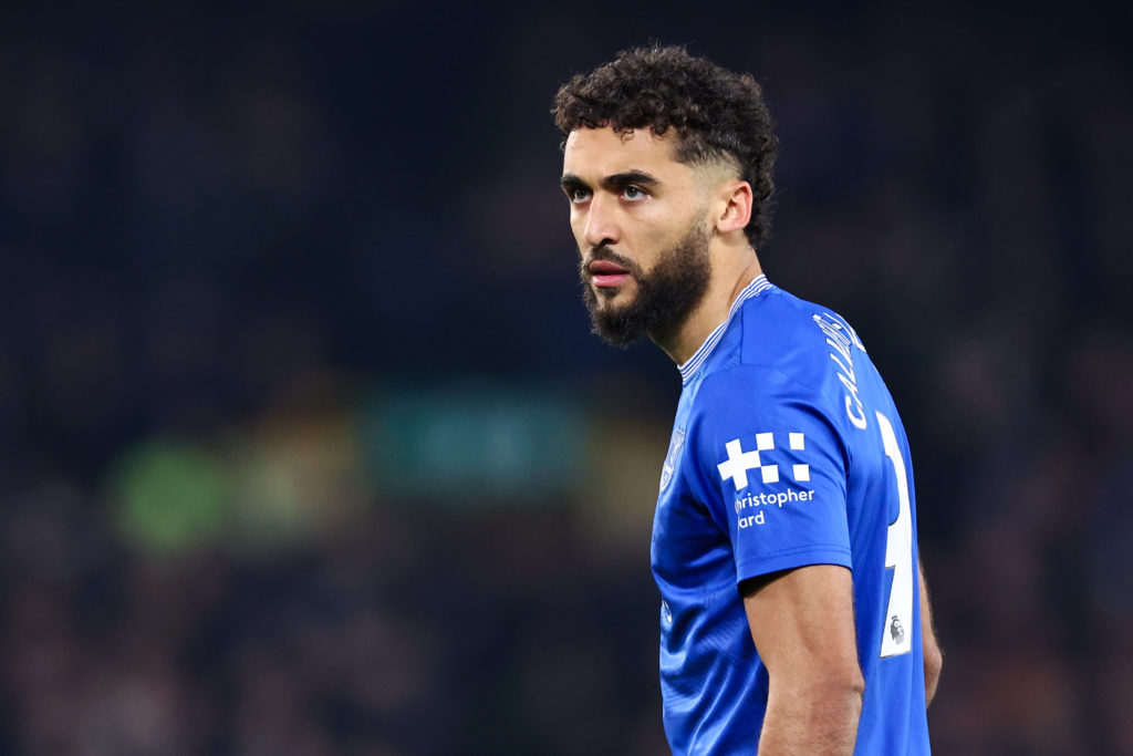 Dominic Calvert-Lewin in action for Everton