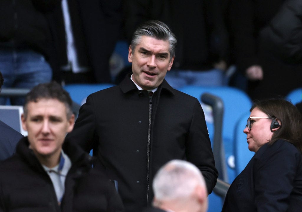 Richard Hughes, Liverpool Sporting Director during the Premier League match between Manchester City FC and Liverpool FC at Etihad Stadium.