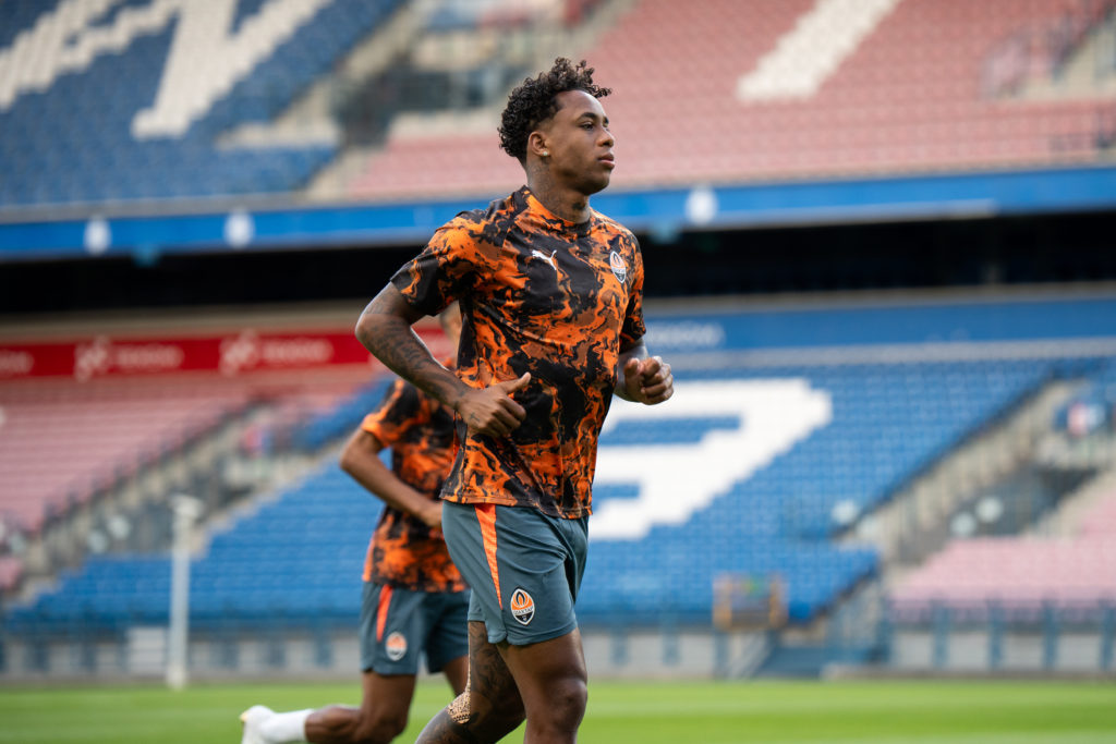 Shakhtar Donetsk Press Conference And Training Session - UEFA Europa League.